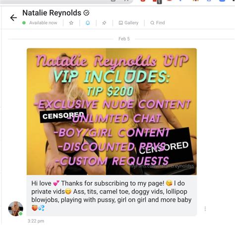 natalie reynolds nude porn|Natalie Reynolds Nude Onlyfans Blonde Tiktok BJ Leaked Video。